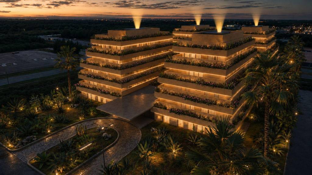 Apartamentos de lujo con arquitectura icónica en Cap Cana